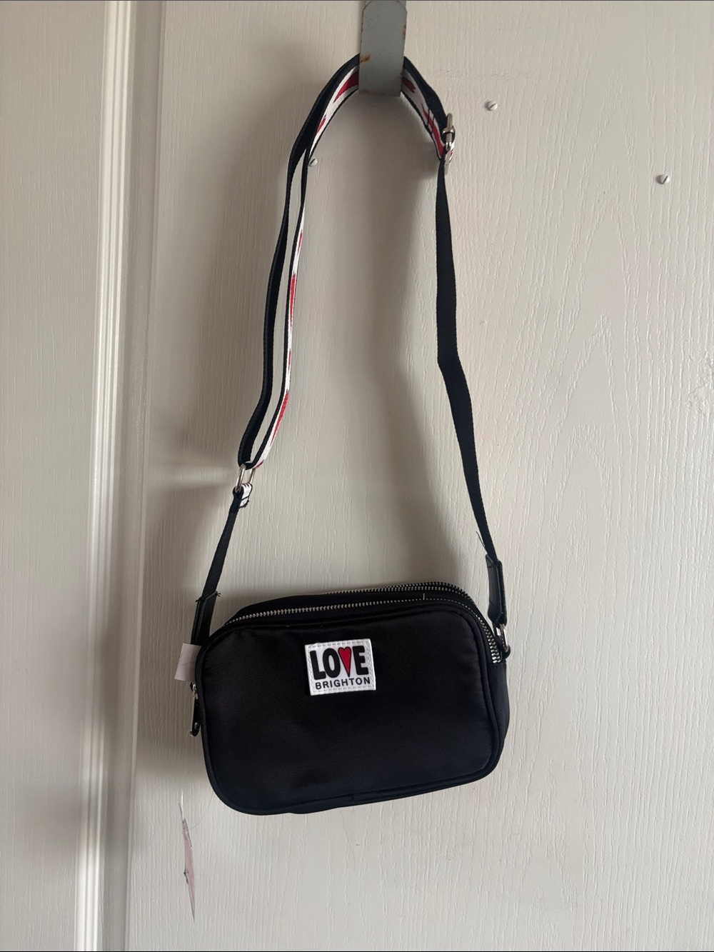 NWT BRIGHTON  Love Black Crossbody Bag